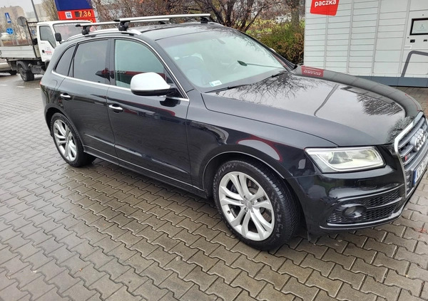 Audi SQ5 cena 99630 przebieg: 187000, rok produkcji 2015 z Kraków małe 79